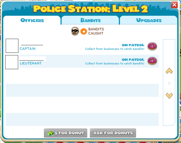 Policiais e bandidos no CityVille - Todos os novos Níveis 5
