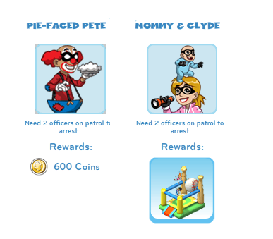 Policiais e bandidos no CityVille - Todos os novos Níveis 11