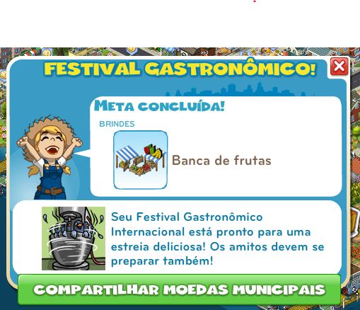 Nova Missão: Festival Gastronômico! 1