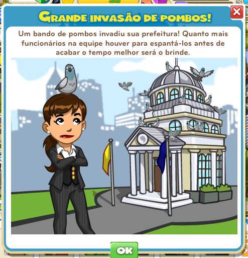 Nova Missão: Grande Invasão de pombos! 3