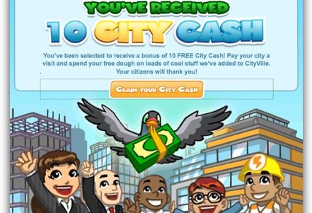 Como Ganhar 10 City Cash grátis