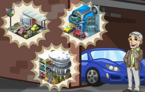 Link dos materiais de todos os Carros do CityVille