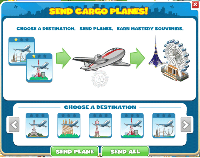 Guia Tutorial: Aeroportos e Terminal de Cargas no CityVille 11