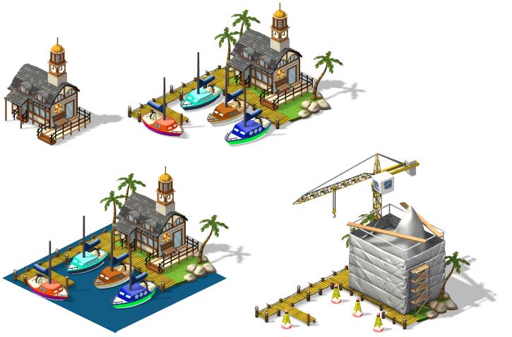 Novidades: Nova Ilha Aloha, Balsa Turistica e Porto Desportivo 2