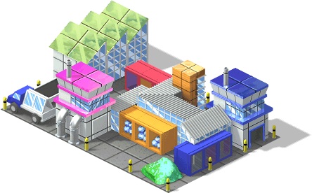 fabrica de vidros dicas cityville - Materiais Downtown: Peça os materiais da nova fabrica de vidros!