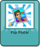 Materiais: Peça Pop Poster para todos os seu vizinhos do CityVille!