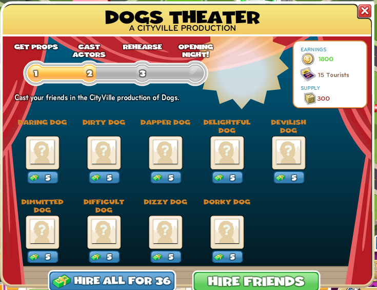 Guia tutorial dos Shows da Broadway do CityVille ! 4