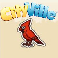 Ganhe dois Cardeal de presente no CityVille!