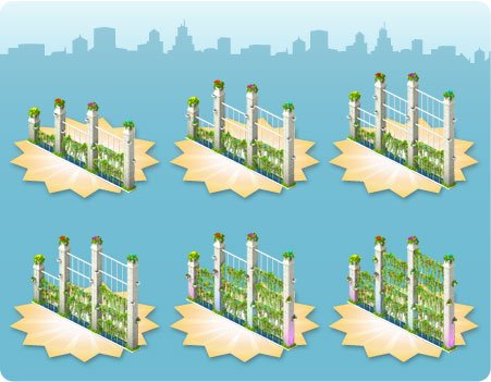 Materiais e metas do jardim celestial ! 1