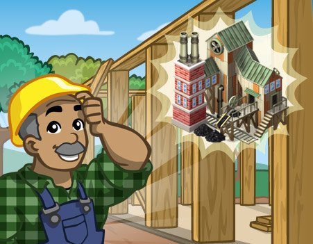 Materiais e metas da nova Fabrica de Carvão do CityVille ! 3