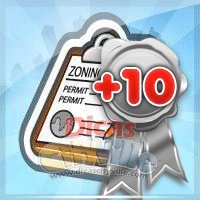 Ganhe 10 Licenças de Zoneamento grátis no CityVille – 12 de Agosto