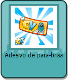 Material CityVille: Peça adesivo de para-brisa!