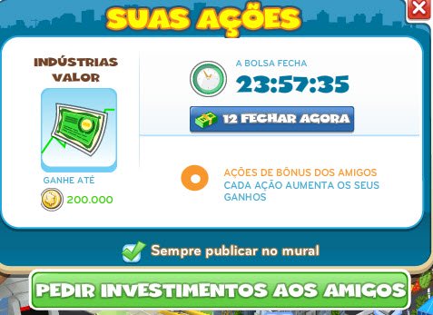 Guia Tutorial: Bolsa de Valores NASDAQ do CityVille ! 6