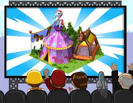 Novidades: Novos circo de pôneis do CityVille ! 3