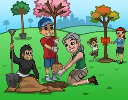 Materiais do novo centro de educação do parque natural do CityVille ! 2