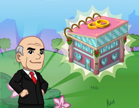 Novidades: O novo Organizador de Casamentos do CityVille ! 1