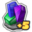 shrink crystals 5 icon - Material CityVille: O Raio Redutor