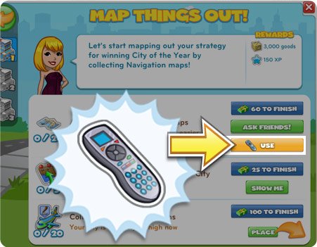 Materiais CityVille: O Centro de Missões ! 6