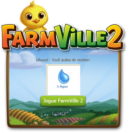 FarmVille 2: Ganhe 5 Água grátis hoje dia 11 de Outubro 2