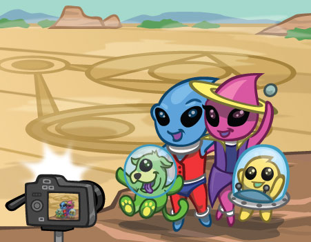 Material CityVille: Circulo de Cultivos alienígenas ! 3