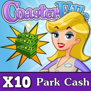 Dicas CoasterVille: Ganhe 10 Park Cash de presente 21-12-12