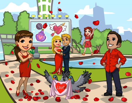announce VDay2013 - Materiais CityVille: O evento do dia dos Namorados