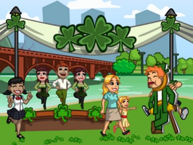 Materiais CityVille: O Ponte do Duende