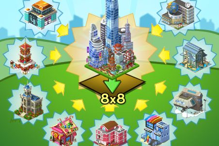 Materias CityVille: Bairro Alturas dos Sonhos