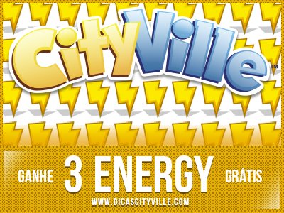 CityVille: Ganhe 3 de energia grátis 31-07-13