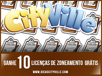 Ganhe 10 Licenças de Zoneamento grátis no CityVille 01-07-13