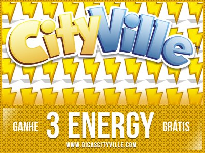 Ganhe 3 de energia grátis na sua cidade do CityVille 25-03-13