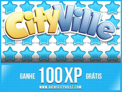 CityVille: Ganhe 100 de experiência grátis para a sua cidade 26-07-13