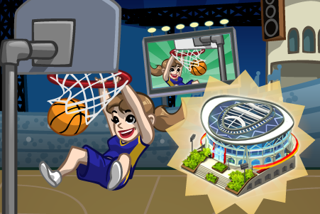 CityVille: Materiais da Saga de Basquete