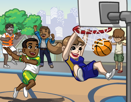 Announcement3 basketball complex - CityVille: Missões da Saga de Basquete: A quadra de rua