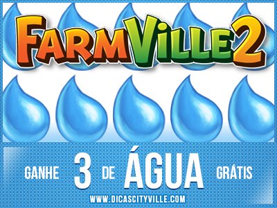 FarmVille 2: Ganhe 3 água grátis para a sua fazenda 10-09-13