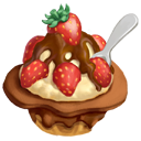 icon crafting icecream sundae strawberry chocolate 1 - FarmVille 2: Novo carrinho de sorvete