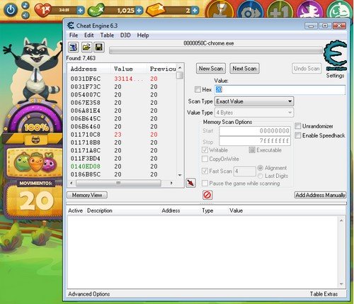 Farm Heroes Cheat Engine 2