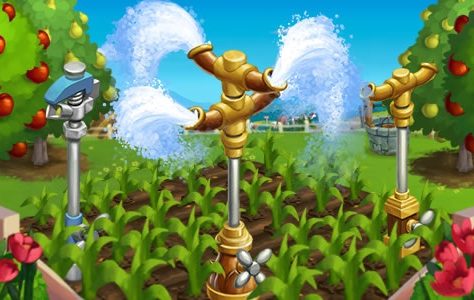 ‘FarmVille 2’ Veja os novos aspersores de água