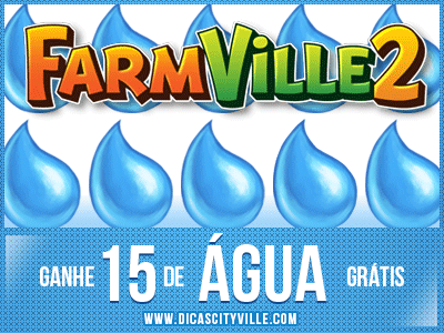 FarmVille 2: Ganhe 15 Água grátis para sua fazenda 17-09-13