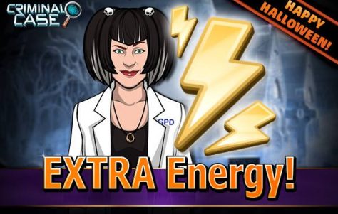 Criminal Case: Ganhe 5 de energia grátis 31-10-14