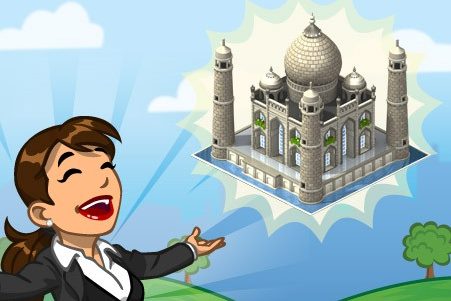 Materiais: Peça agora os materiais para construir o Taj Mahal!